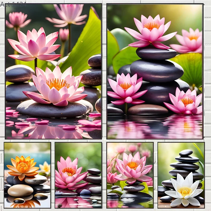 Yoga And Fitness Studio - Spa Zen Cherry Blossom Lily Pink