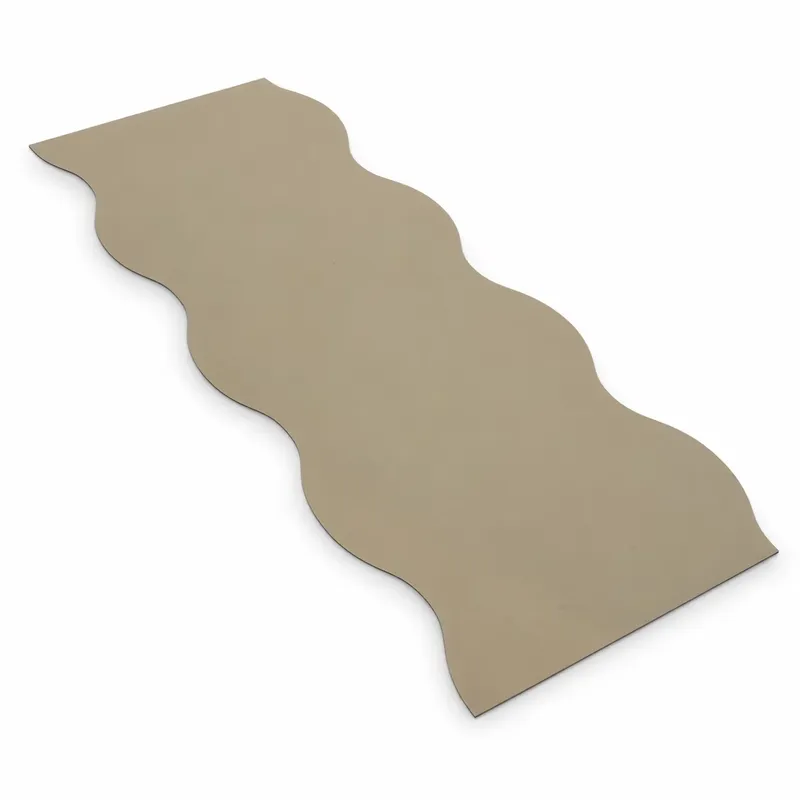 Yoga Fitness Factory - Unique Wavy PU Yoga Mat Anti