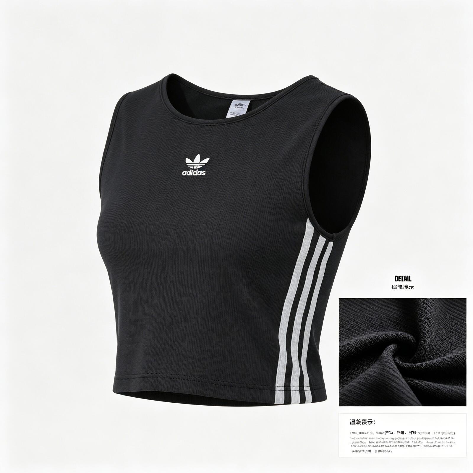 Yoga Fitness For Men - New AdidasTrefoil Women's Sports Vest Running