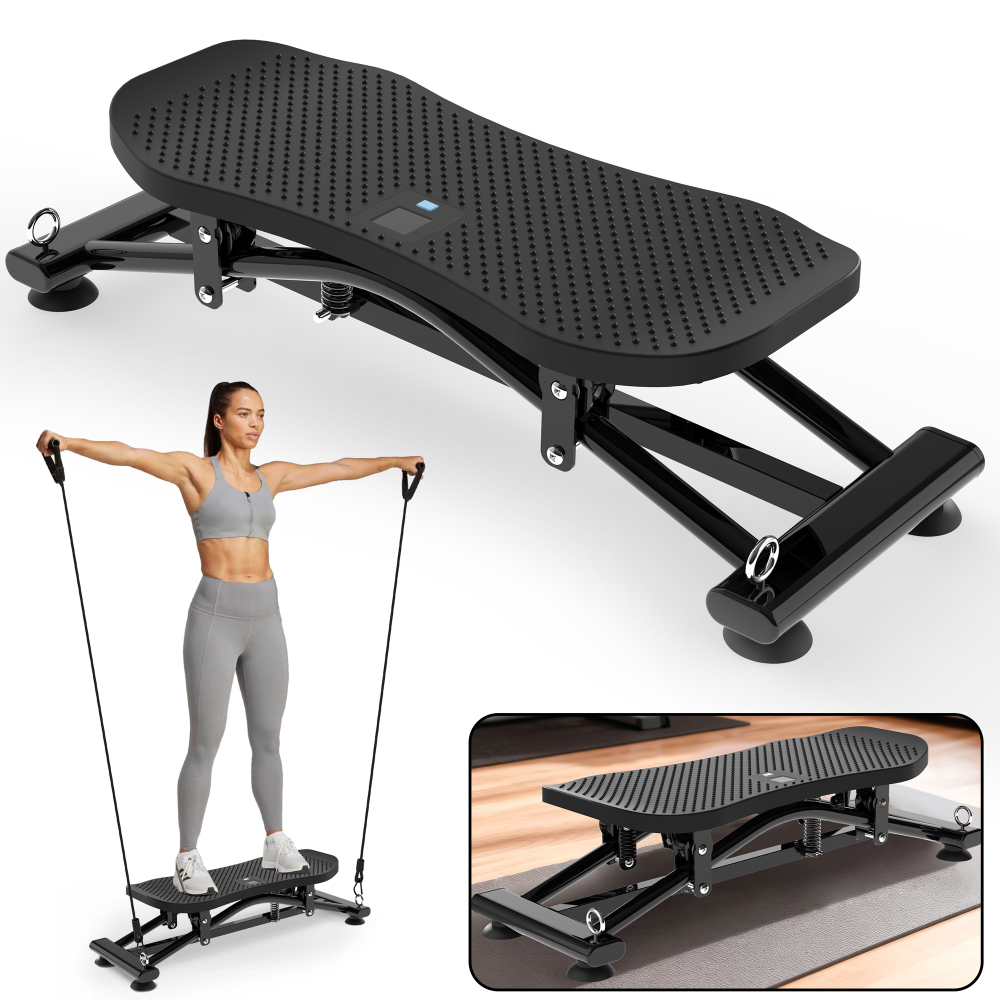 Resistance Bands - Sliding Ski Simulator with Resistance Bands