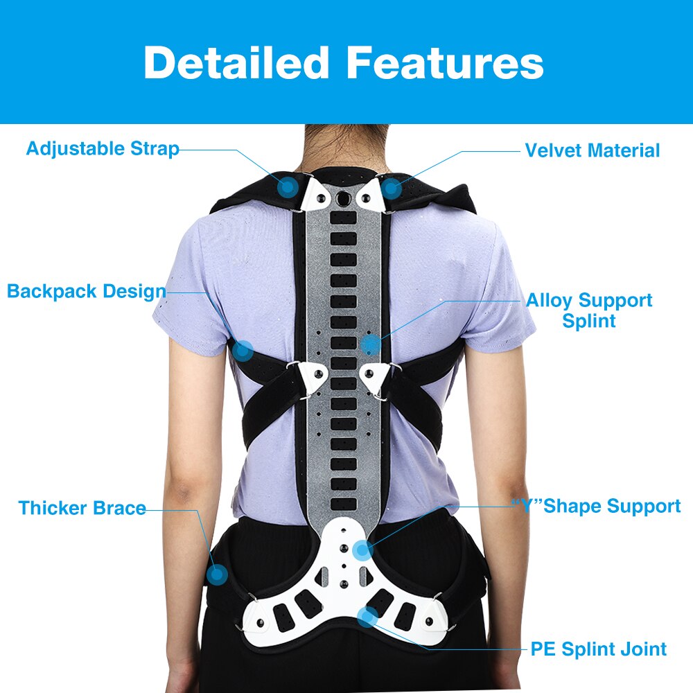 Posture Corrector Back - Lumbar Spinal Bad Back Posture Corrector