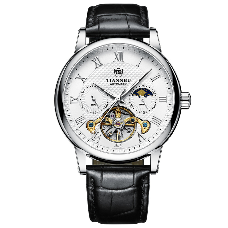 Resistance Bands - Automatic Mechanical Men's Watch with Luminous