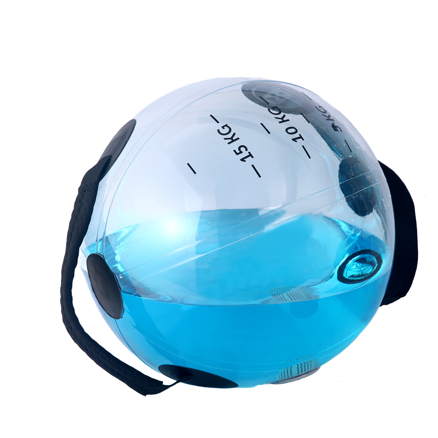 Bosu Ball Balance - Adjustable Water Weight Ball 20kg/44lbs Portable