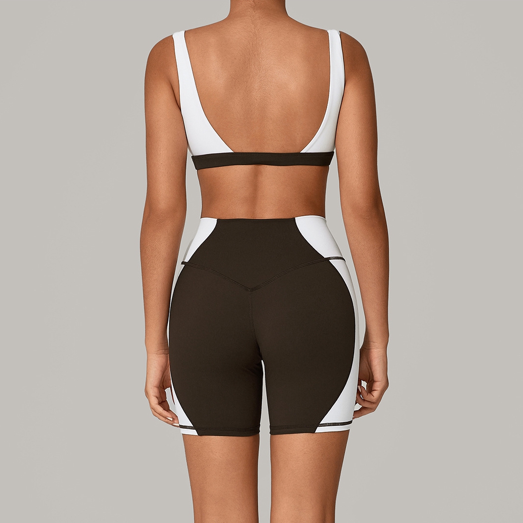 Patchwork Backless Sports Bra  - Yoga Và Fitness recension och pris