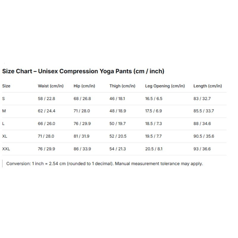 Unisex Compression Yoga Pants  - Yoga Daily Fitness recension och pris