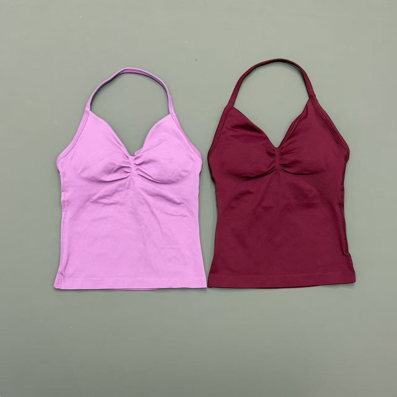 Gym Women Sports Tank Top Seam - Yoga Fitness Matte recension och pris