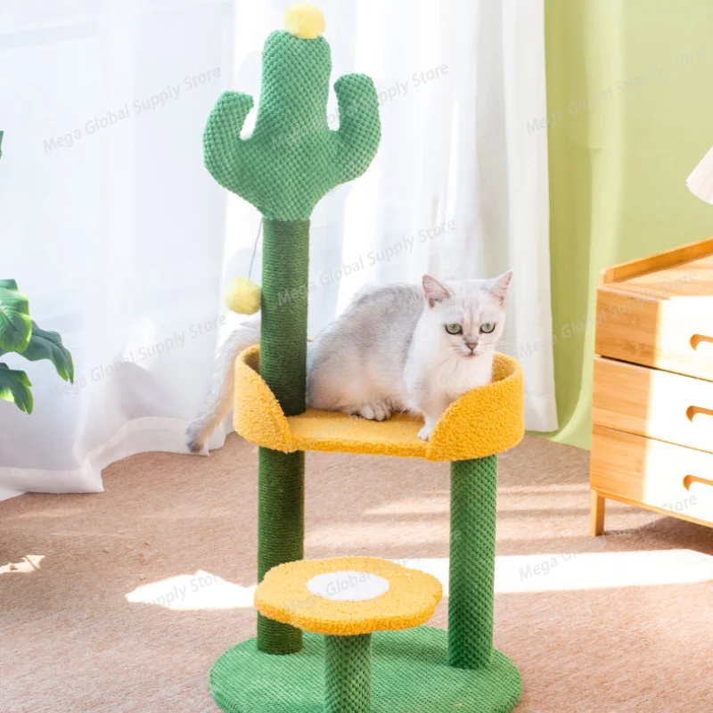Sisal Rope Cactus Cat Climbing - Jump Rope recension och pris