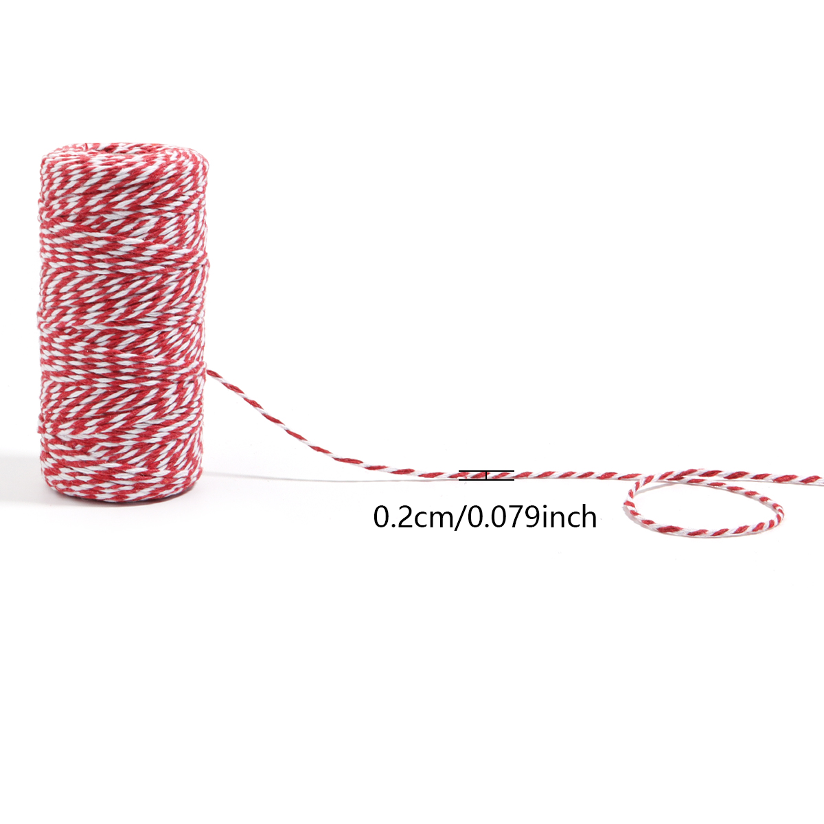 100M/Roll 2mm Bakers Twine Str - Jump Rope recension och pris