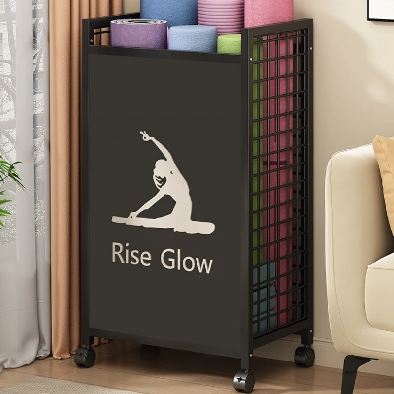 Mobile Fitness Cart with Wheel - Yoga And Fitness Studio recension och pris
