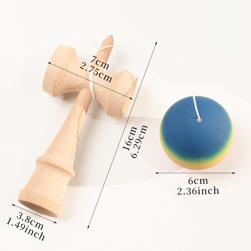 Kendama Wooden Skill Ball with - Bosu Ball Balance recension och pris