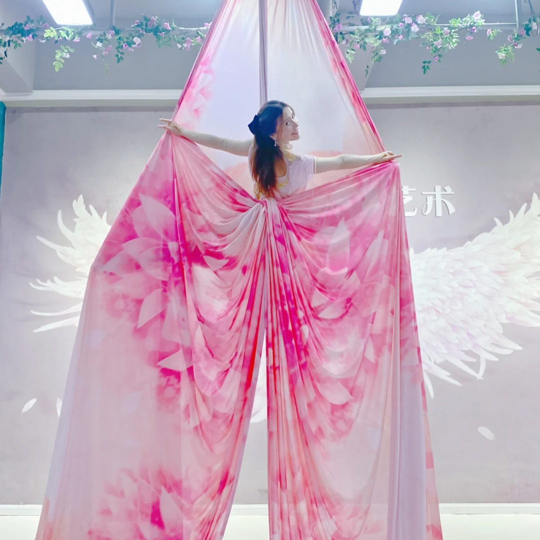 10m Aerial silks Ombre Aerial  - Yoga And Fitness Studio recension och pris
