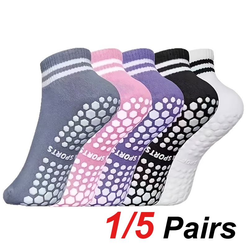 1/5 Pair Women's Silicone Anti - Yoga For Fitness recension och pris