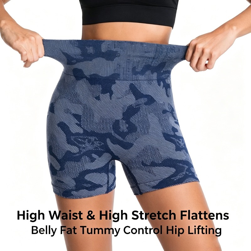 Summer Camouflage Ribbed Women - Yoga Daily Fitness recension och pris
