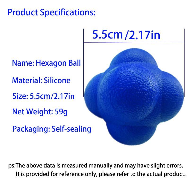 Hexagonal Reaction Ball, High- - Bosu Ball Balance recension och pris