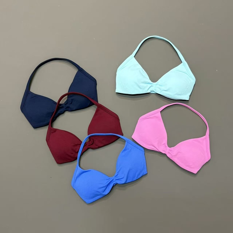 Women Halter Sports Bra V-Neck - Yoga Fitness Matte recension och pris
