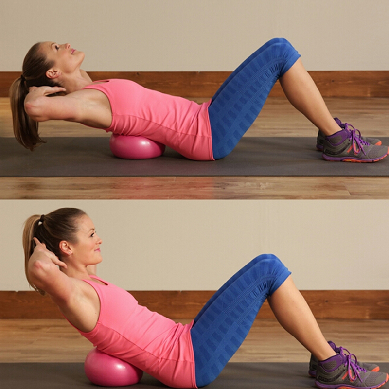 New 25cm Yoga Ball Exercise Gy - Bosu Ball Balance recension och pris