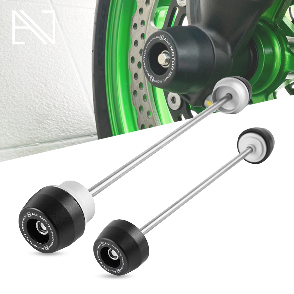 Motorcycle Front Rear Wheel Ax - Core Slider recension och pris