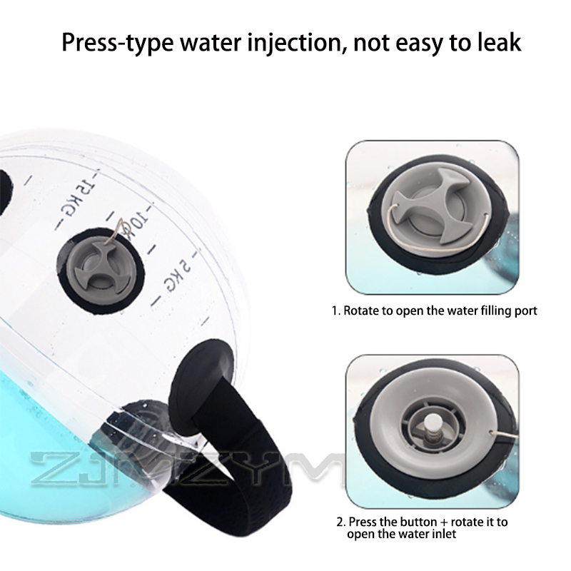Adjustable Water Weight Ball 2 - Bosu Ball Balance recension och pris