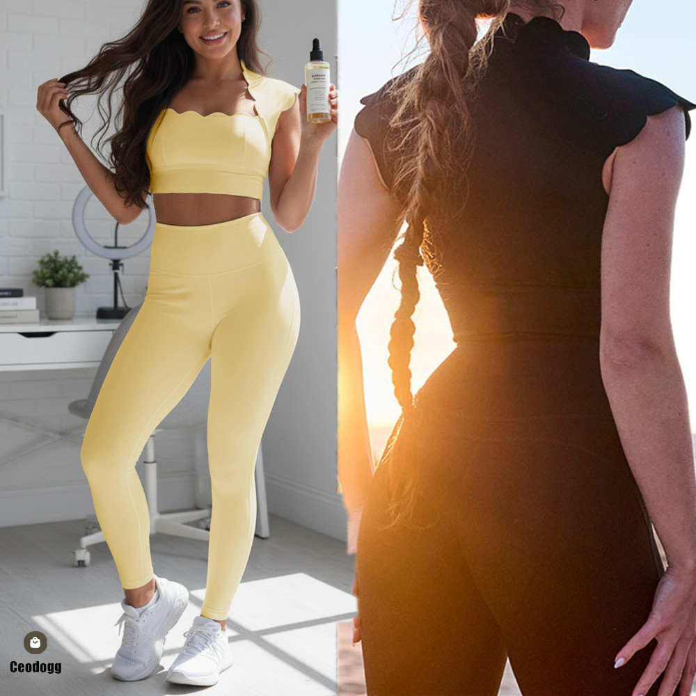 Pad Wavy Women Sports Vest Yog - Yoga Fitness Matte recension och pris