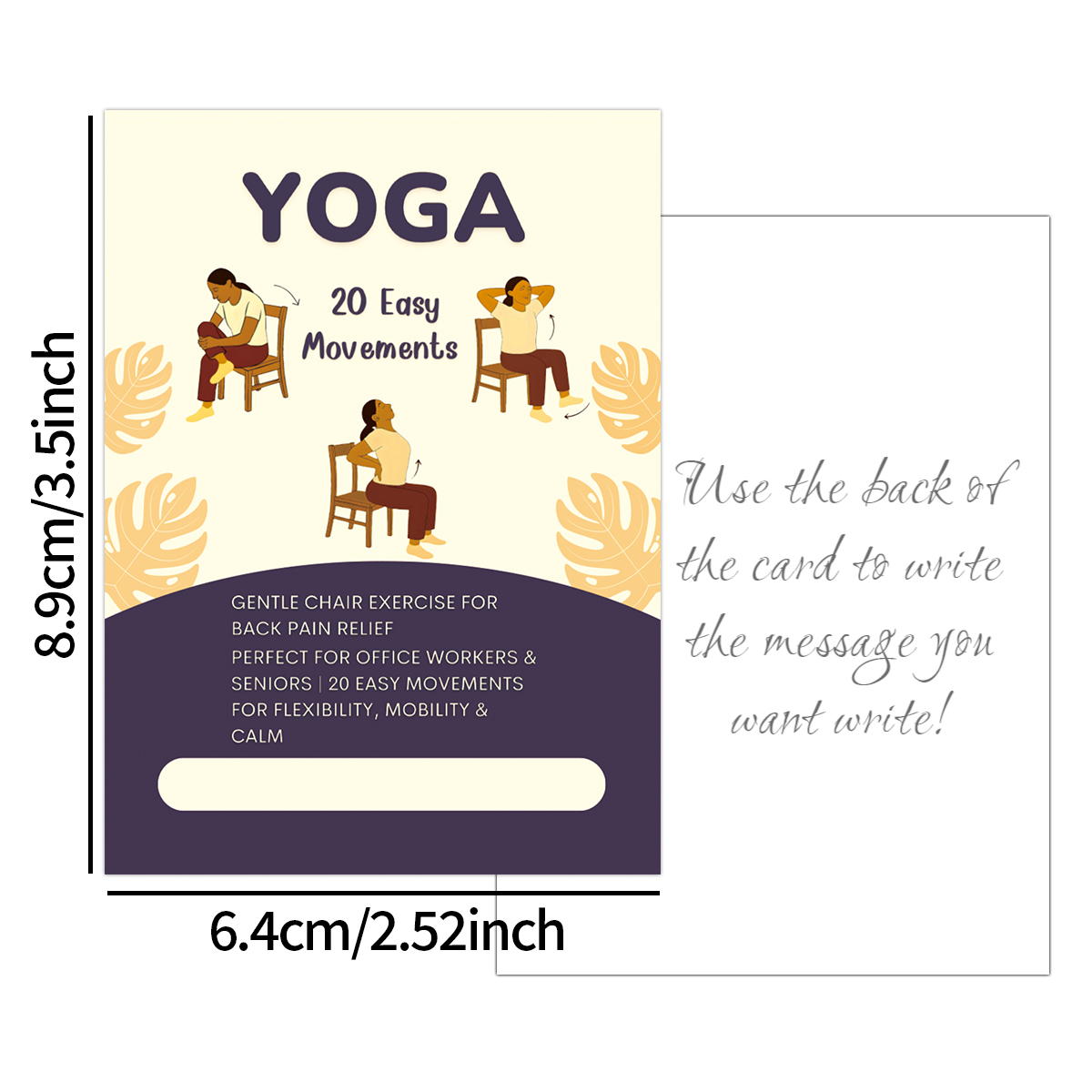 21pcs Seated Yoga Cards,Easy C - Yoga And Fitness Instructor recension och pris