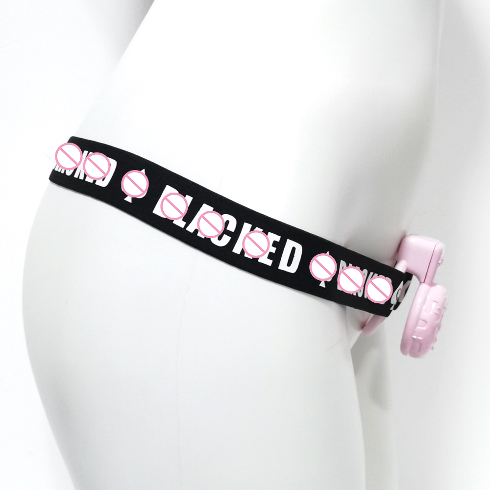 Blacked Male Chastity Cage wit - Resistance Bands recension och pris