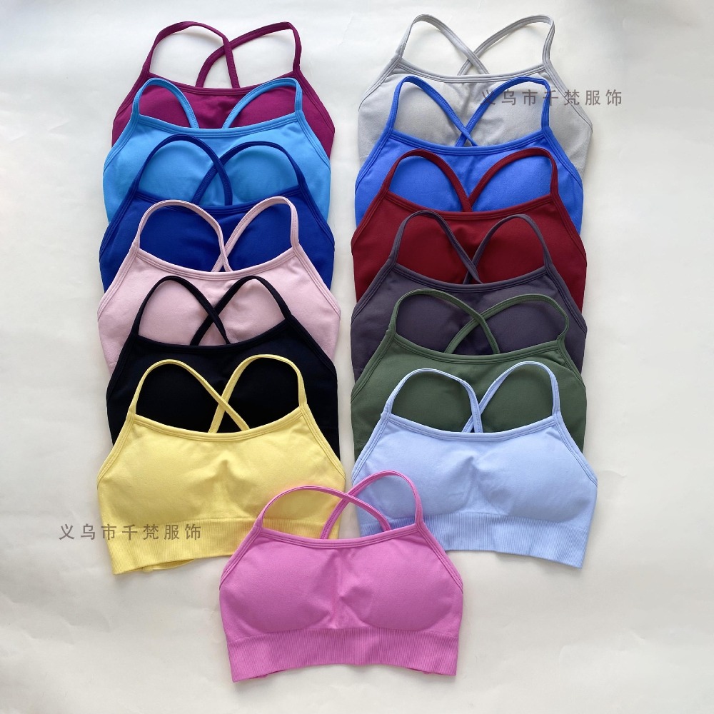 Padded Seamless Open Back Spor - Yoga Fitness Matte recension och pris