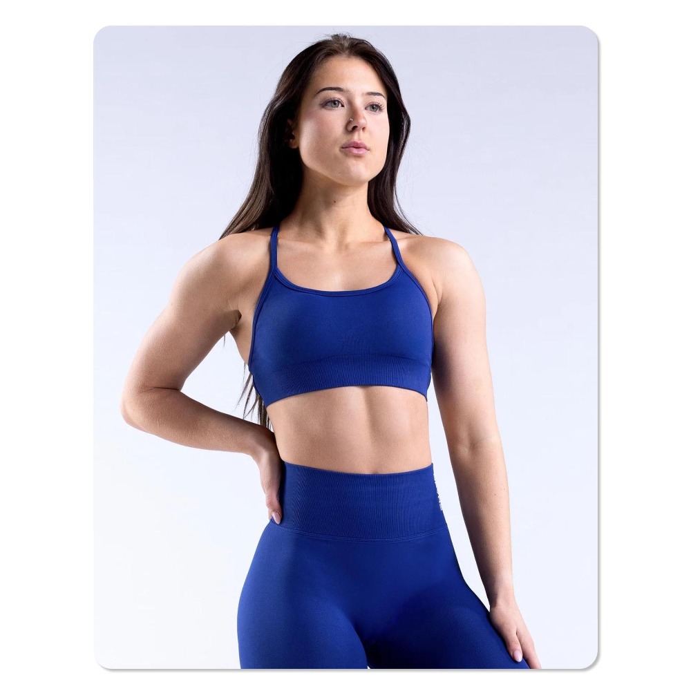 Padded Seamless Open Back Spor - Yoga Fitness Matte recension och pris