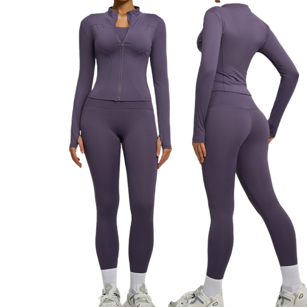 2PCS Jacket Yoga Sets Women Lo - Yoga Và Fitness recension och pris