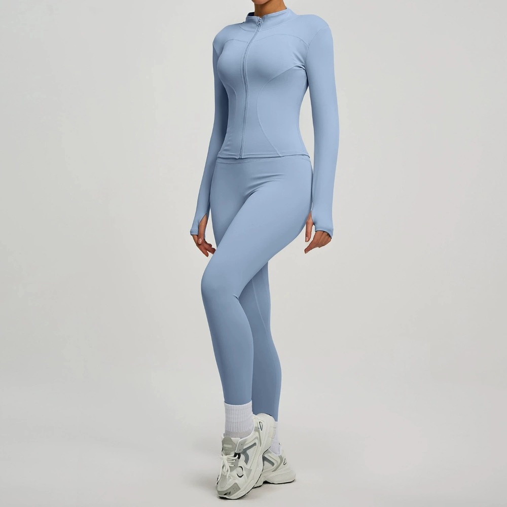 2PCS Jacket Yoga Sets Women Lo - Yoga Và Fitness recension och pris