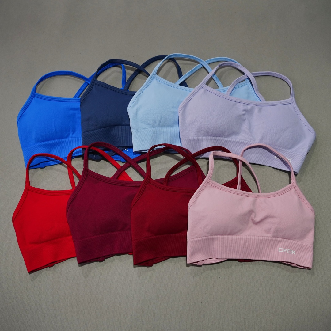 DFDK Ribbed Seamless Cross Bac - Yoga Fitness Matte recension och pris