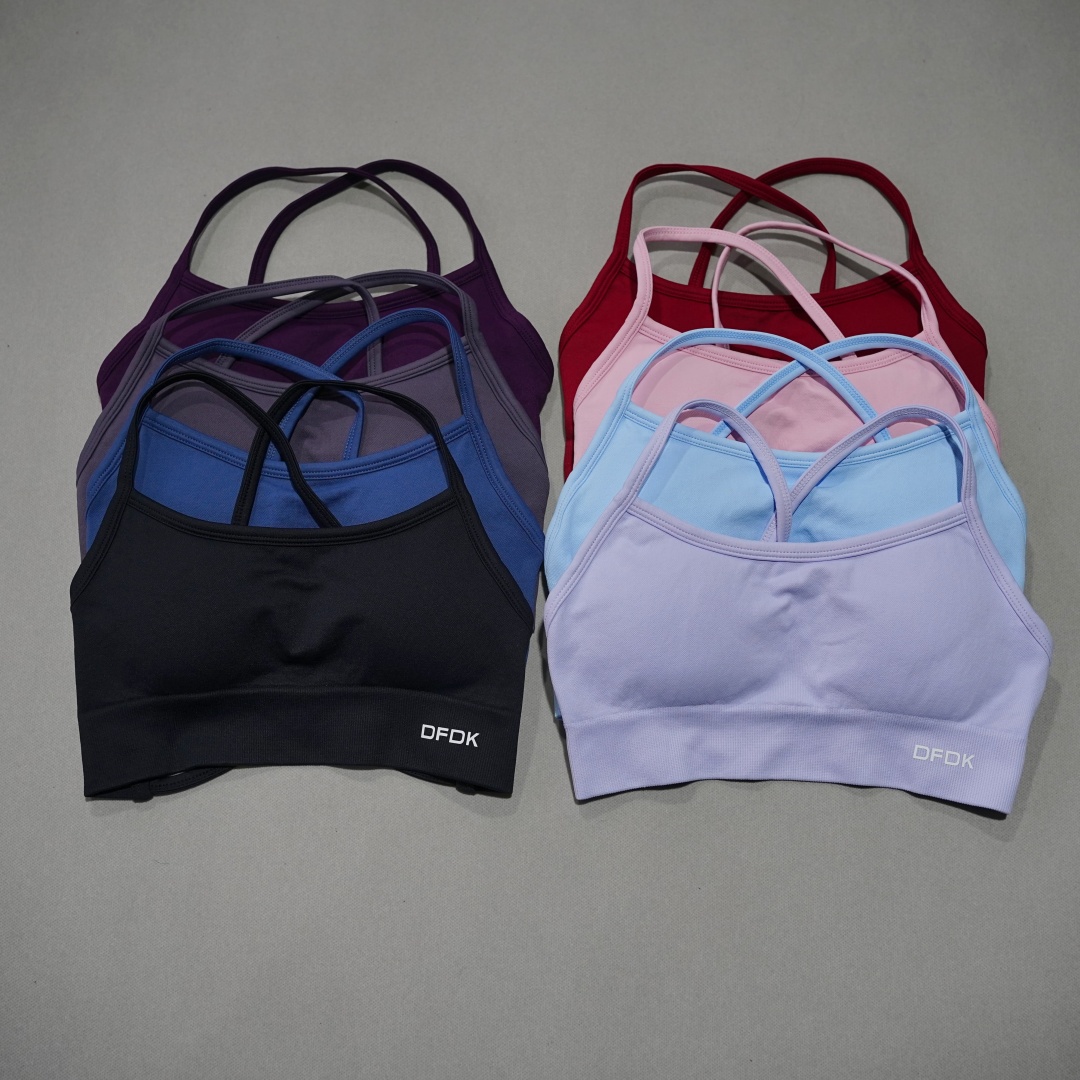 DFDK Ribbed Seamless Cross Bac - Yoga Fitness Matte recension och pris